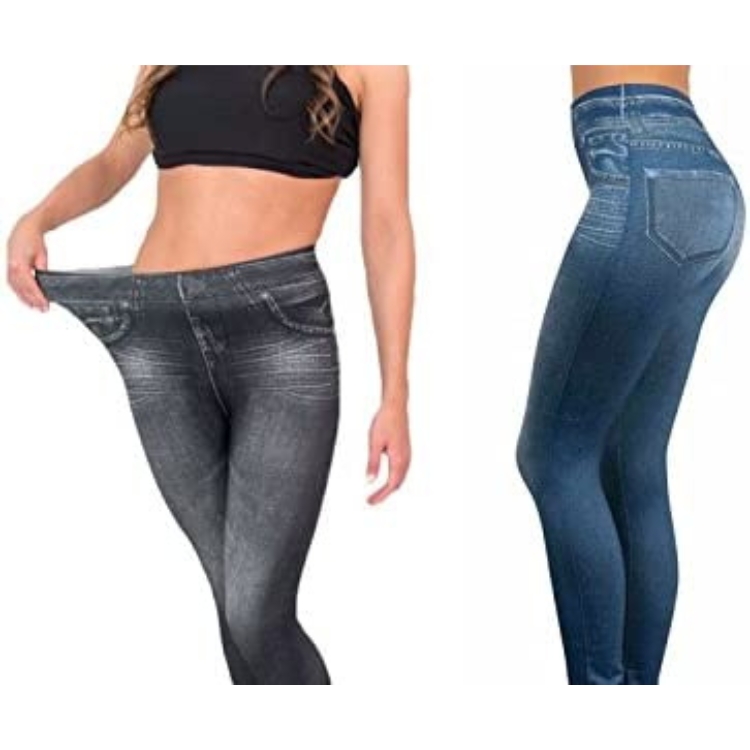 jeggings vita alta